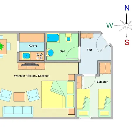 דירה Haus Olymp 14 *
